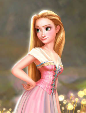 queen in tangled